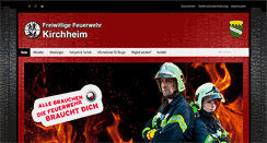 Desktop Screenshot of ff-kirchheim.de