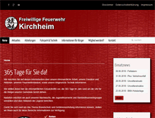 Tablet Screenshot of ff-kirchheim.de